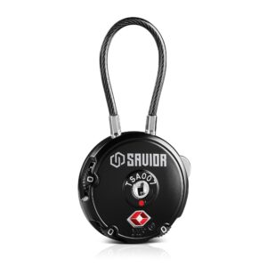 Combination Cable Lock (3-Digit) - 1/2/4 Pack